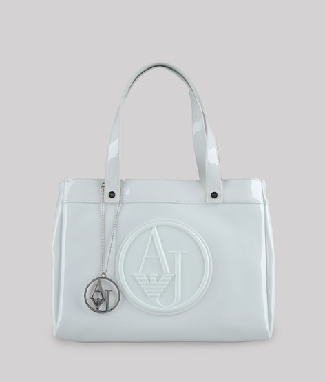 Borsa armani jeans vernice bianca