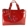 Borsa armani rossa vernice