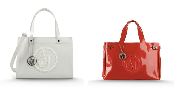 Borsa plastica armani