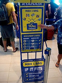 Borsa ryanair bagaglio a mano