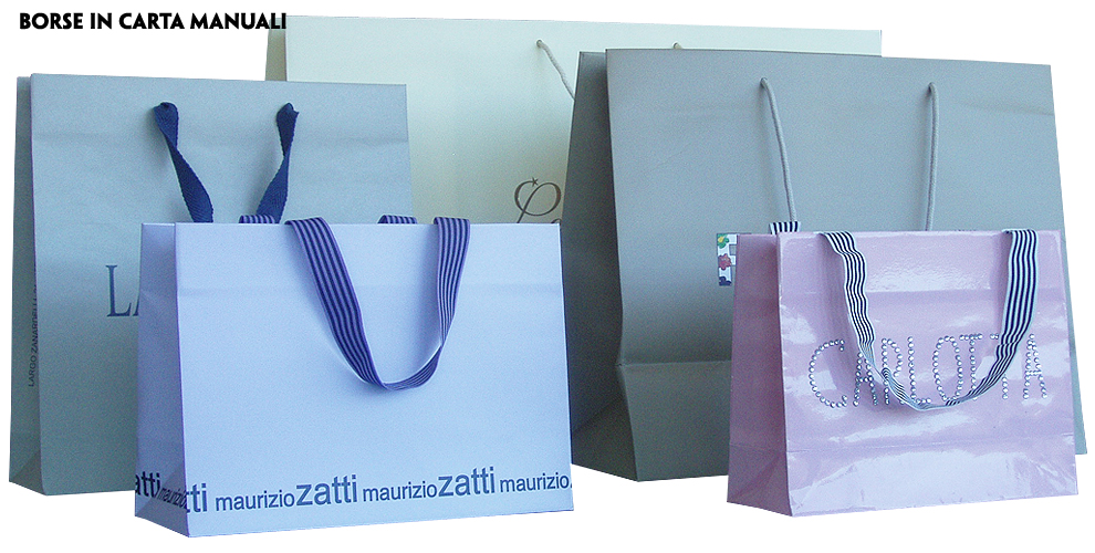 Borse di carta personalizzate