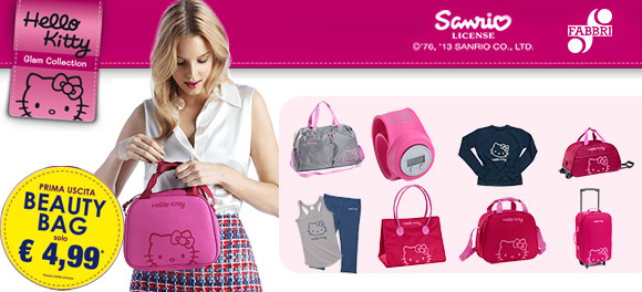 Borse hello kitty in edicola