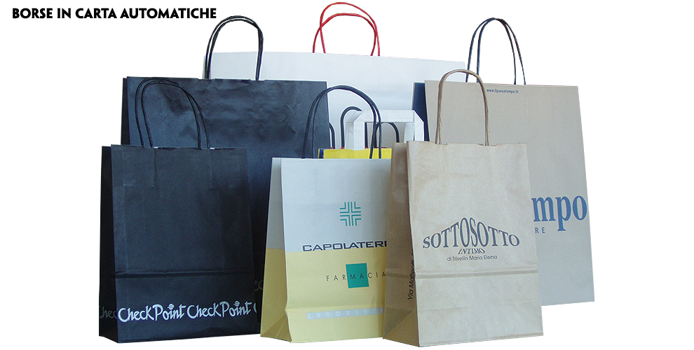 Borse in carta personalizzate