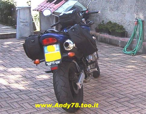 Borse laterali morbide moto