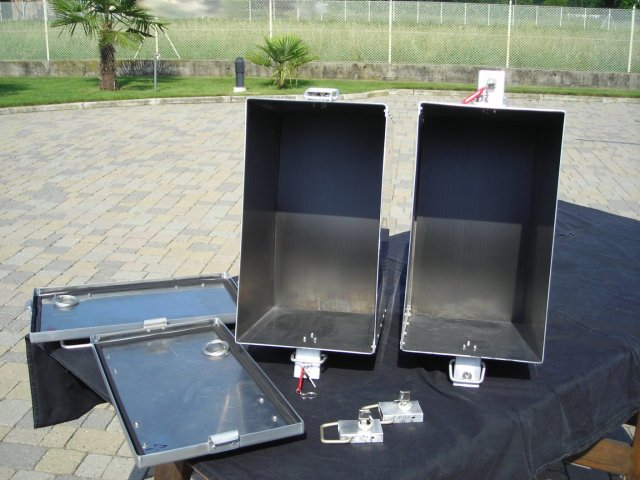 Borse moto alluminio