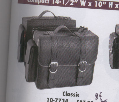 Borse moto in pelle