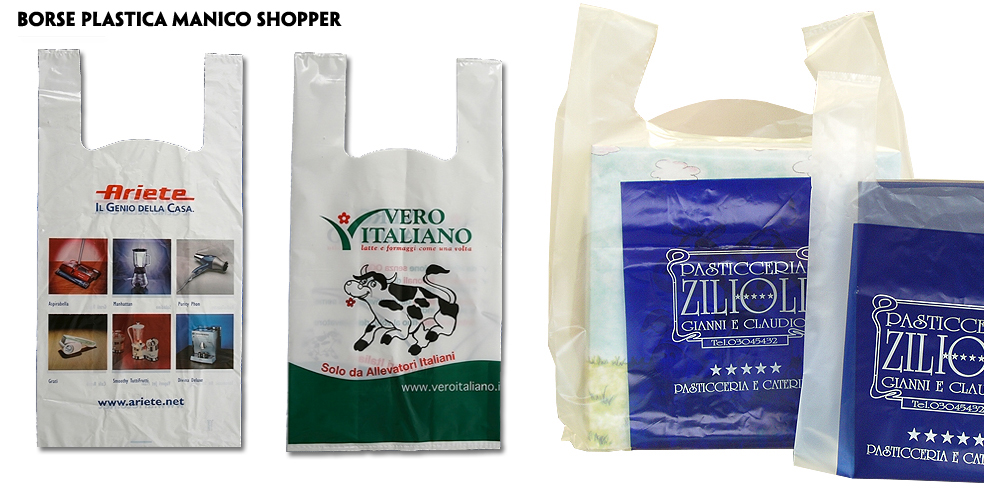 Borse plastica personalizzate