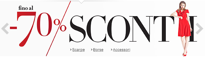 Borse sconti fino al 70