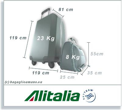 Bagaglio a mano alitalia