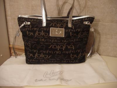 Borsa blu byblos nera