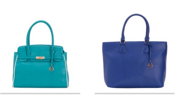 Borsa blu carpisa
