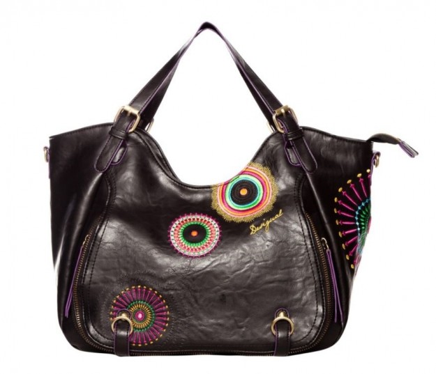 Borsa desigual pelle