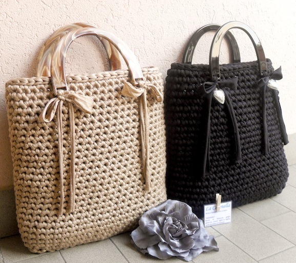 Borsa di lana fai da te