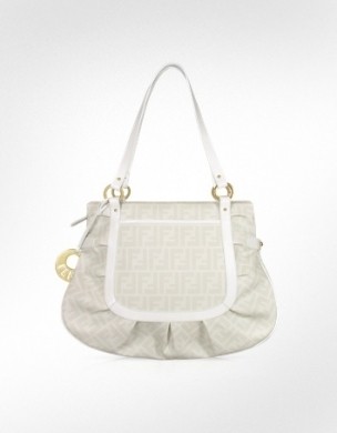 Borsa fendi bianca