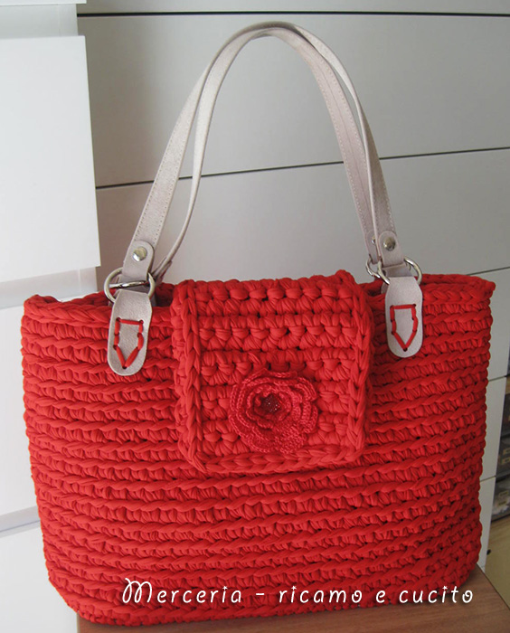 Borsa fettuccia manici