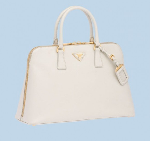 Borsa prada bianca