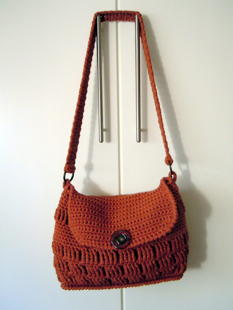 Borsa uncinetto tracolla