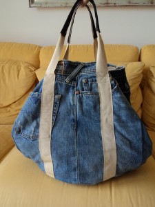 Borse jeans fatte a mano