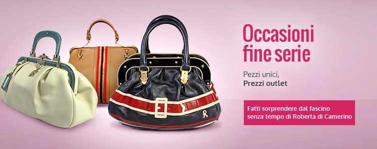 Borse roberta di camerino outlet