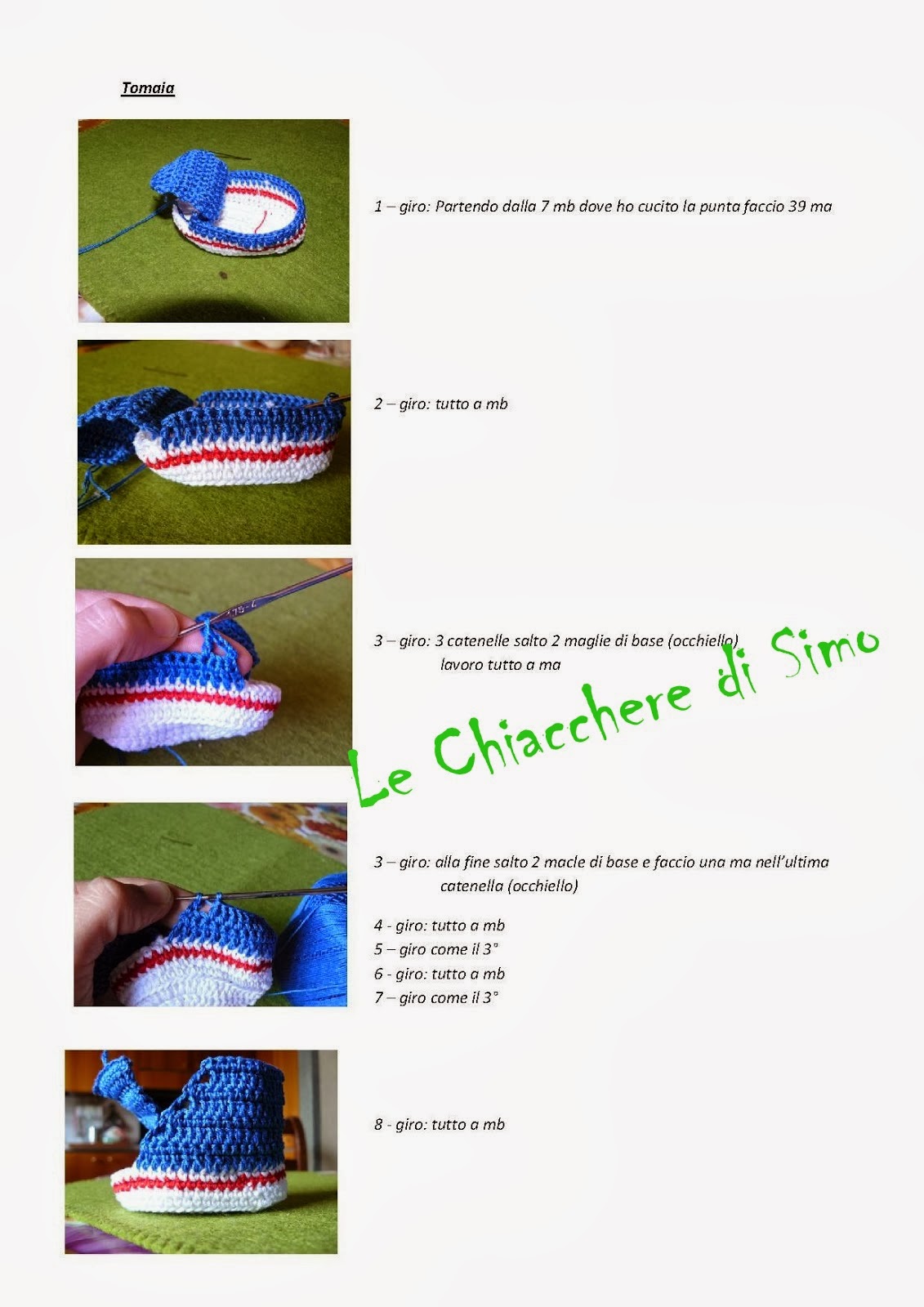 Converse uncinetto schema