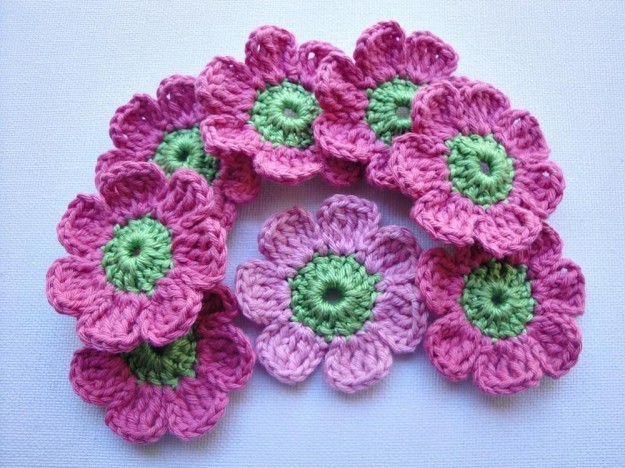 Crochet fiori