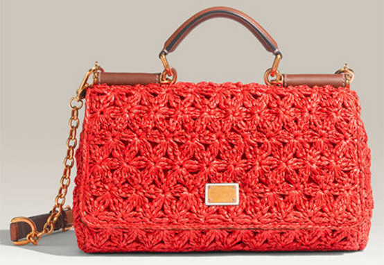 Dolce e gabbana borse uncinetto