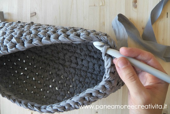Tutorial borsa fettuccia facile