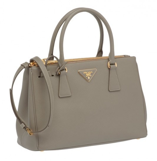 Borsa prada grigia