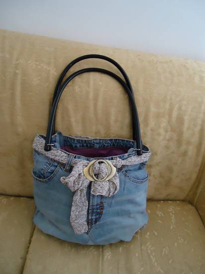 Borse jeans fatte a mano tutorial