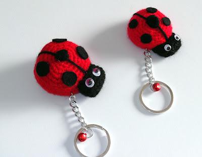 Coccinella uncinetto schema gratis