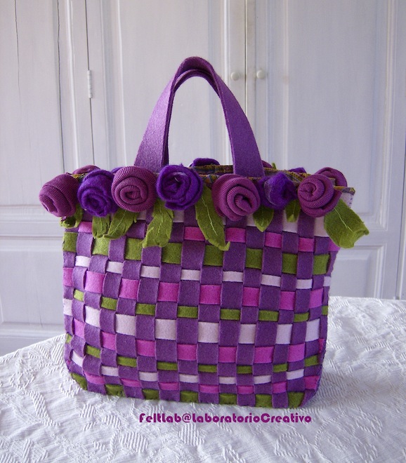 Come realizzare una borsa in feltro