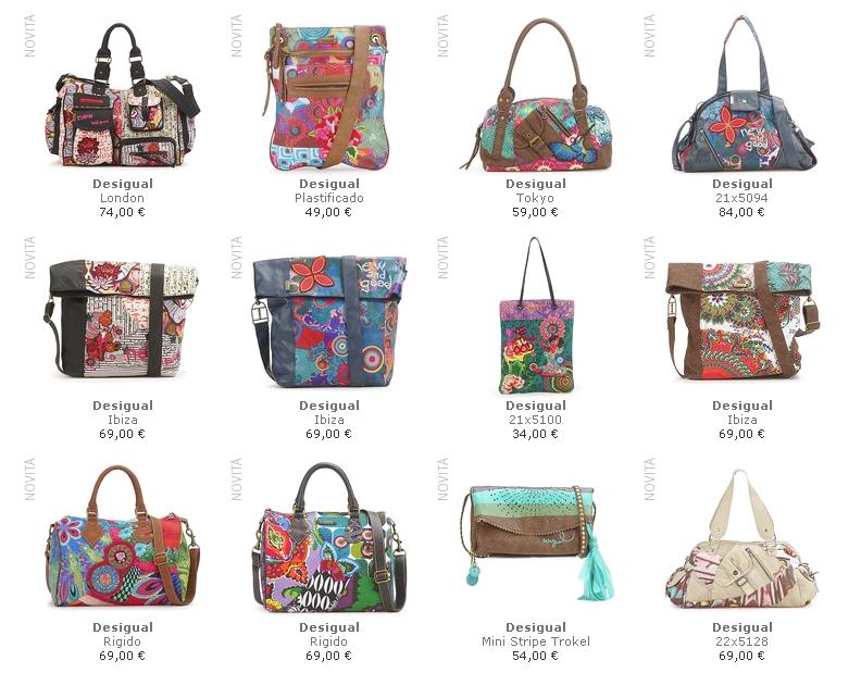 Desigual outlet borse